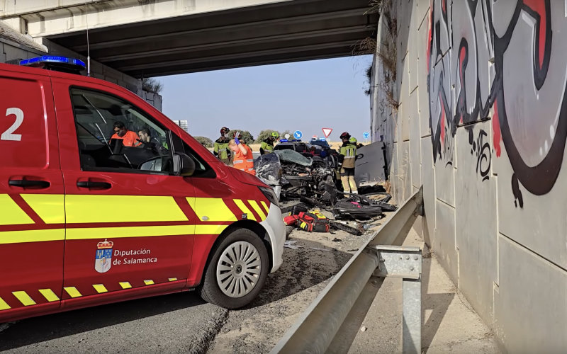 Tragic Plunge: Moroccan Family's Spanish Highway Horror Leaves One Dead, Four Critical