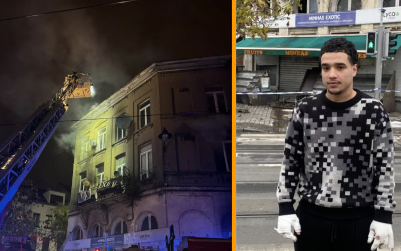 Undocumented Immigrant Heroically Rescues Neighbors from Anderlecht Fire