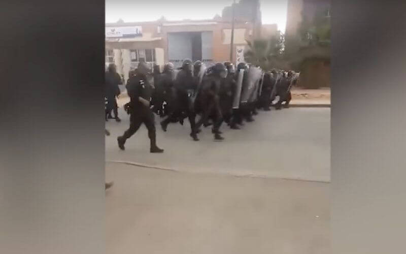 Violent Clashes Erupt in Moroccan City as Student Protest Turns Chaotic, Police Injured