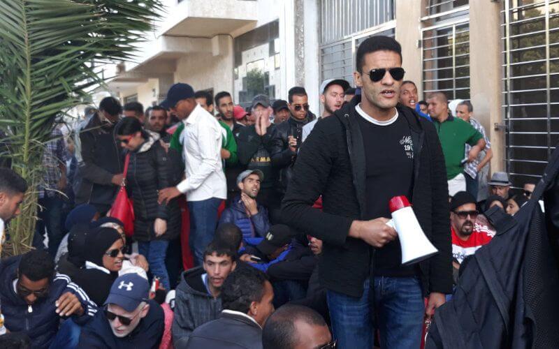Visually Impaired Protesters Attempt to Confront Moroccan King's Convoy in Marrakech