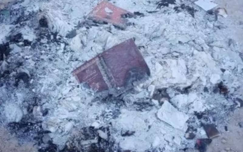Arson at Moroccan High School: Over 200 Philosophy Books Destroyed in Library Fire