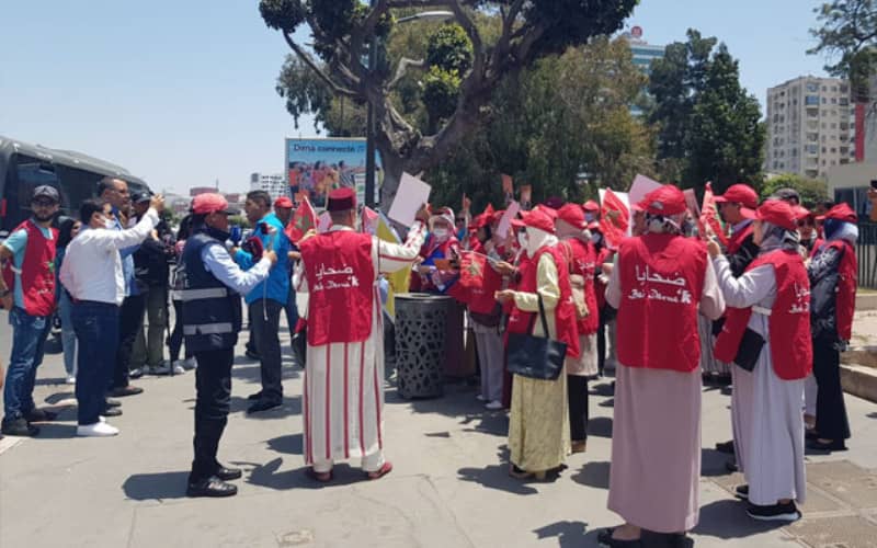 Moroccan Expats Protest in Casablanca Over Bab Darna Real Estate Fraud Case