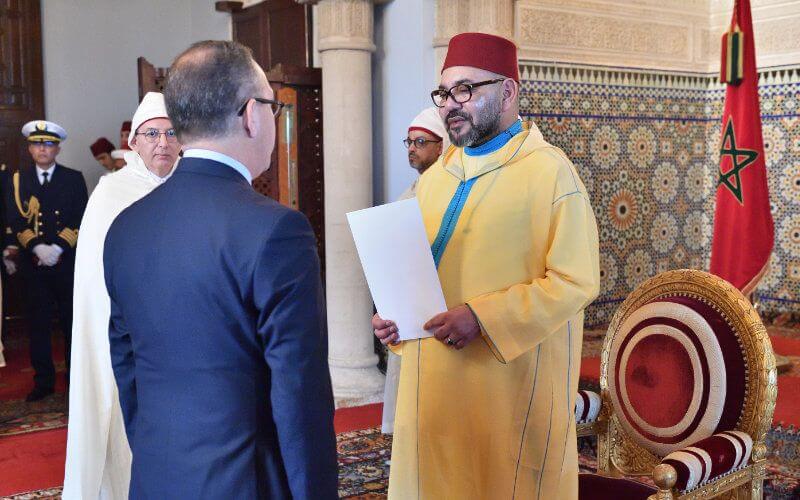 King Mohammed VI Welcomes New Ambassadors from Four Continents