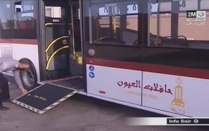 Laâyoune Launches Modern Bus Fleet with Accessibility Features and Wi-Fi
