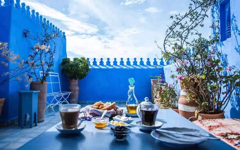 Moroccan 'Blue City' Chefchaouen Ranks 3rd Among World's Most Monochrome Cities