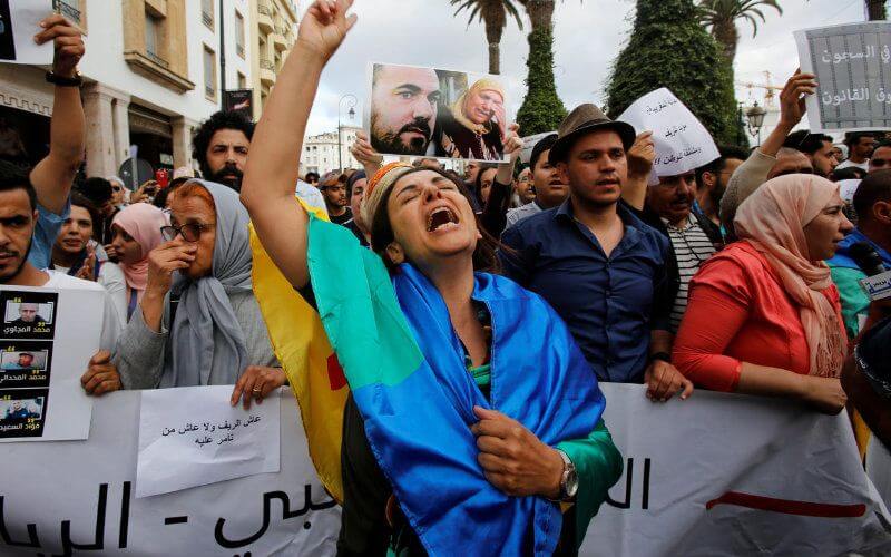 Moroccan Protesters Launch "Mute Mouth" Campaign Against Rif Hirak Sentences