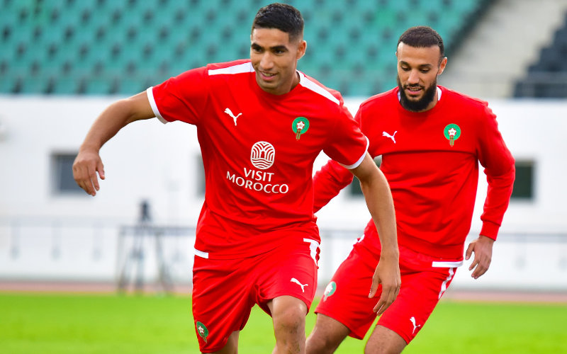 Morocco Coach Regragui Praises Depth at Right-Back with Hakimi and Mazraoui