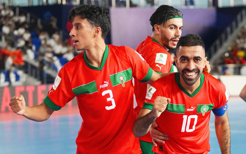 Morocco Faces Brazil in Historic Futsal World Cup Quarter-Final Clash
