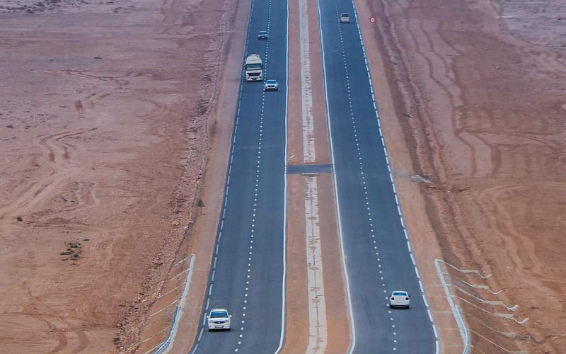 Morocco's Tiznit-Dakhla Expressway Nears Completion, 94% of Work Finished