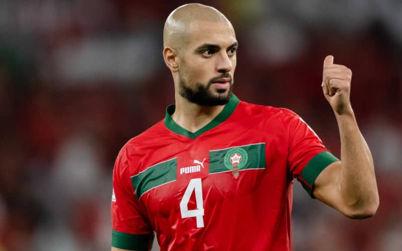 PSG and Liverpool Battle for Moroccan Midfielder Sofyan Amrabat's Signature