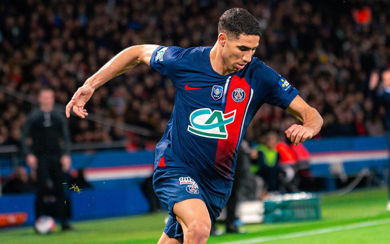 PSG's Luis Enrique Seeks Hakimi Replacement for Champions League Clash with Barcelona