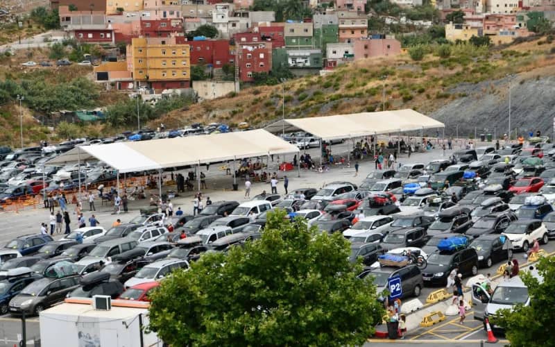 Record Crowds Cause 9-Hour Delays at Morocco-Spain Border for Eid al-Adha Travel