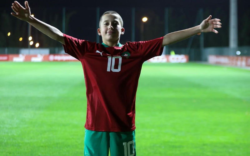 Rising Star Ilyes Bennane Shines for Morocco U15s After Belgium Switch