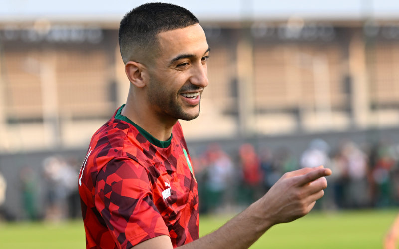 Saudi Club Al Shabab Renews Interest in Moroccan Star Hakim Ziyech