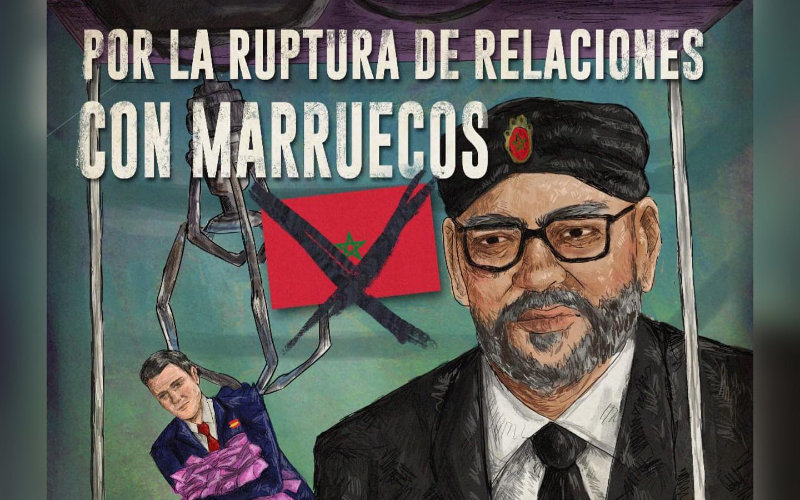 Spanish Left-Wing Party's Anti-Morocco Election Posters Spark Diplomatic Tensions