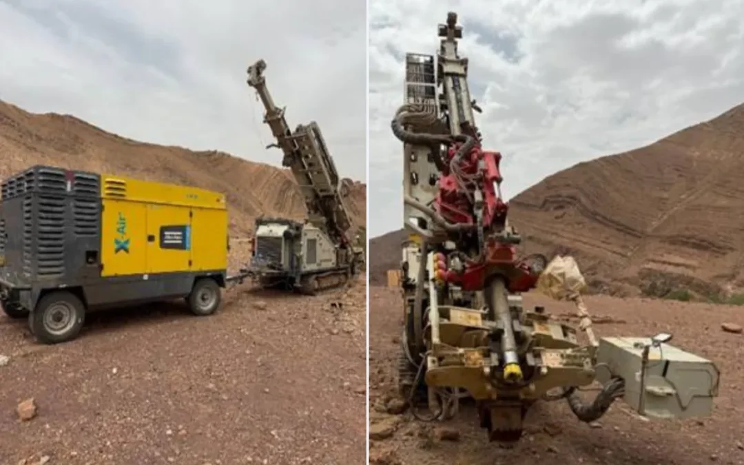 33 drill holes to uncover the copper and silver hidden beneath Morocco's Atlas Mountains