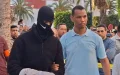 Al Hoceima armed robbery suspect reenacts attack with police
