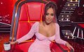 Amel Bent Stuns in $500 Designer Dress on 'The Voice' Set