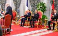Brigitte Macron Dons Red Coat in Nod to Moroccan Flag During State Visit