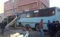 Bus Crashes into Cafe in Ait Melloul, Morocco, Causing Major Damage
