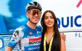 Cyclist's Wife Battles Crowd to Congratulate Tour de France Stage Winner