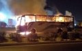 Dozens Escape as Bus Bursts into Flames at Moroccan Rest Stop
