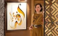Franco-Moroccan Calligrapher Faouzia Hilmy Mohammed VI Tower Rabat