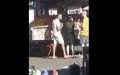 Fruit Vendor Threatens Tourists in Marrakech's Jemaâ El Fna Square
