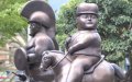 Iconic Botero Sculpture "The Horse" Graces Rabat Museum Entrance