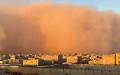 An impressive sandstorm hits southern Morocco