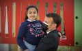 Macron's Touching Gesture to Autistic Girl Highlights World Autism Day Visit