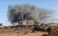 Massive Blaze Engulfs Plastic Depot Near Mohammedia, Morocco