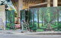 Mohammed VI Tangier visit construction sites fake forests camouflage