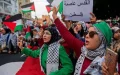 Moroccan Protesters Condemn Israeli Airstrike on Gaza's Jabalia Camp