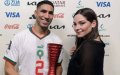 Morocco's Hakimi Receives Award from Influencer in Cultural Clash at World Cup