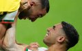 Morocco's Ziyech and Hakimi Forge Strong Bond as Team Advances in World Cup