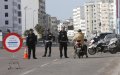 Motorcyclist Rams Police Officer During Curfew Check in Casablanca