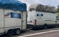 Overloaded Caravan Bound for Morocco Stopped on French Highway, Driver Faces Heavy Fines