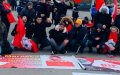 Rif Separatists Burn Moroccan Flag, King's Photos at French Castle Protest