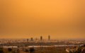 Saharan Sand Cloud Blankets Southern France, Turning Skies Orange
