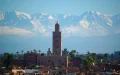 The sea arrives in... Marrakech