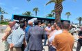 Taxi Drivers Protest New Airport Bus Service in Tangier, Morocco
