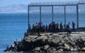 Thousands of Migrants Swim to Spanish Enclave in Record Border Crossing