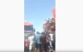 Video Shows Crowd Looting Overturned Beverage Truck in Morocco