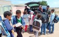 Volkswagen Recycles Advertising Banners into Schoolbags for Moroccan Students