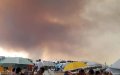 Wildfire Rages Near Moroccan City of Fnideq, Challenging Firefighters