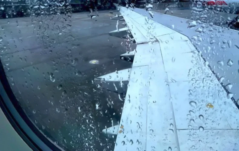 Tangier: a painful landing for a plane from Amsterdam