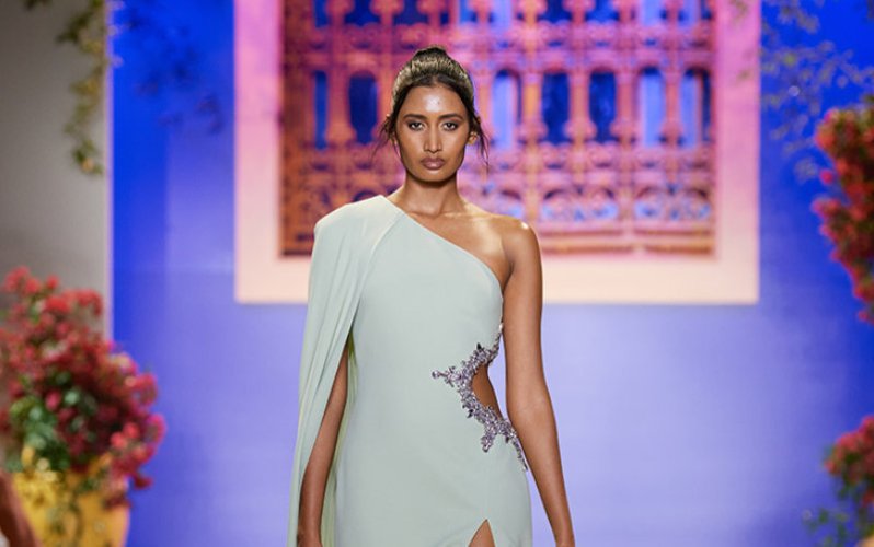 Moroccan-Inspired Collection Shines at New York Fashion Week, Designer Pledges Earthquake Aid