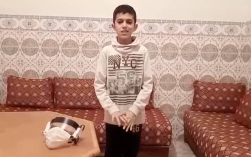 12-Year-Old Moroccan Inventor Wins Prize for Smart COVID Mask Design