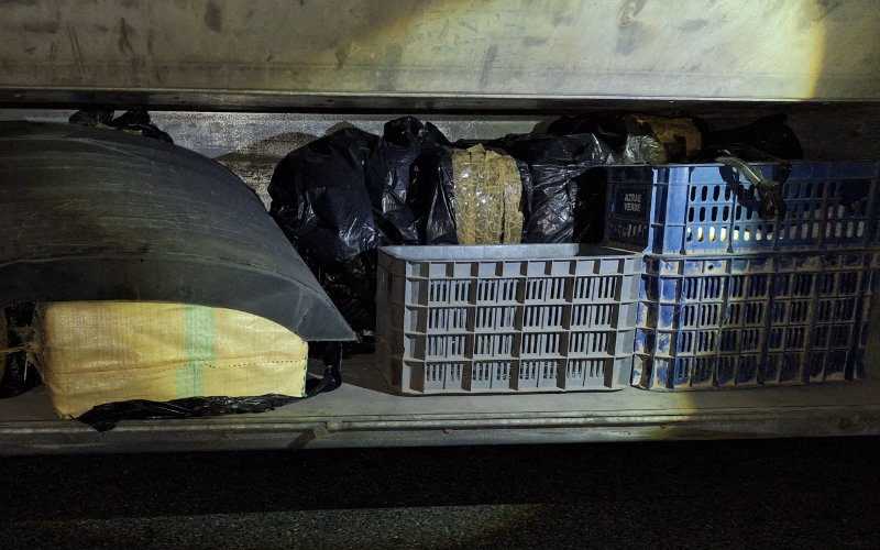 400 Kilos of Cannabis Seized from 'Empty' Moroccan Truck Near French Border